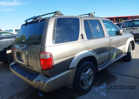 2001 Infiniti Qx4 Luxury из США, поврежденный, VIN JNRDR09X01W204254